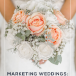 Wedding flower bouquet text on image marketing weddings crafting a pinning strategy
