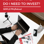 blogger at desk text overlay pinterest marketing how much time do I need to invest?