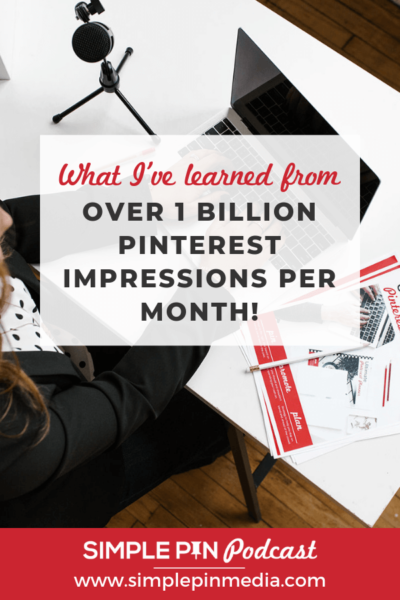 Over 1 Billion Pinterest Impressions Per Month What Does