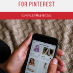 Image shows a cell phone. Text reads, "Amazon Storefront for Pinterest"